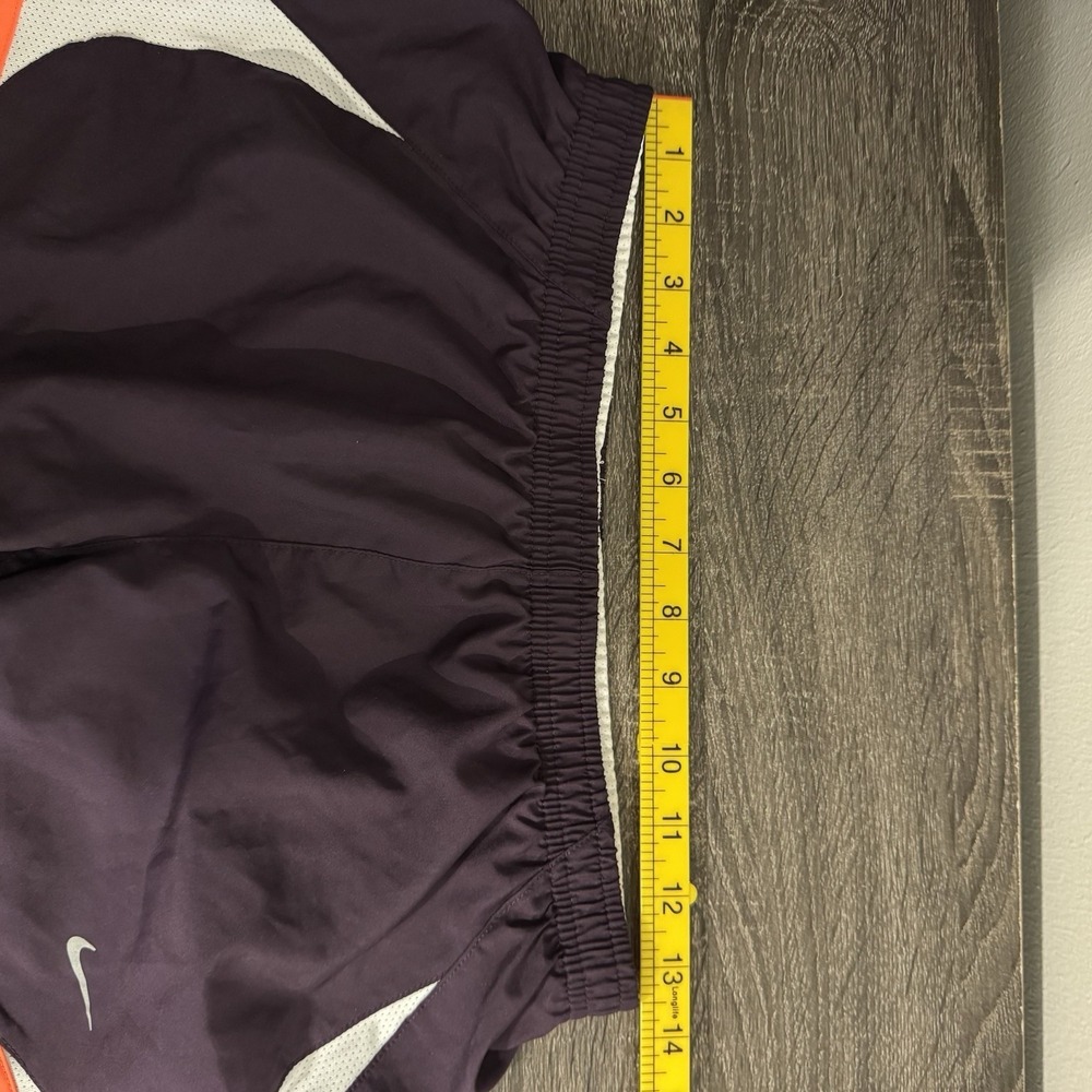 Nike Women's Dri FIT Tempo Running Shorts Small Purple 3" Lined - Picture 3 of 11